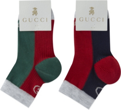 GUCCI - Branded socks pack of two | Selfridges.com
