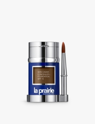 La Prairie Warm Chestnut Skin Caviar Concealer Foundation Spf 15 30ml In Brown