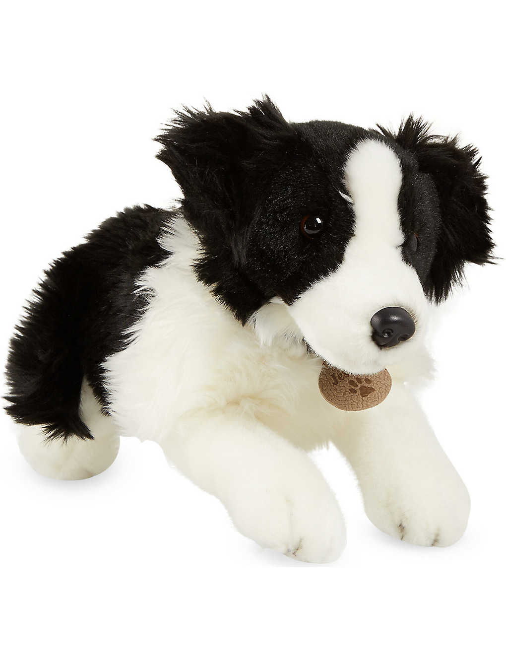 Kids Children Border Collie Medium Cuddly Soft Toy Puppy Dog Keel Toys 25 cm 