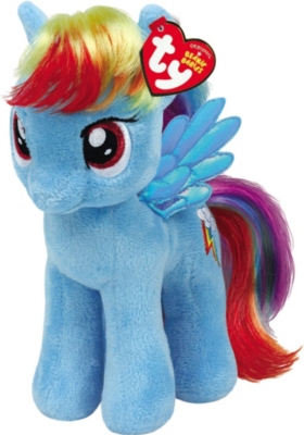my little pony rainbow dash soft toy