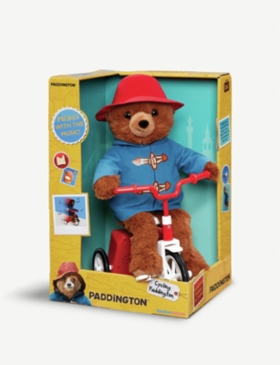 paddington bear on bike