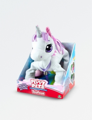 UNICORN UNIVERSE Peppy Pets unicorn toy Selfridges