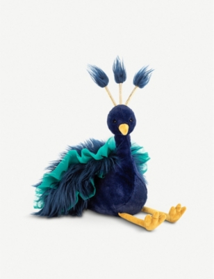 peacock soft toy