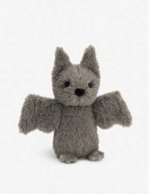 JELLYCAT Fluffy bat soft toy 14cm Selfridges