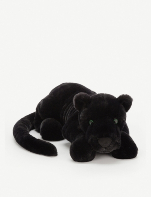 black panther cuddly toy