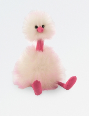 JELLYCAT - Pompom raspberry ripple soft toy 33cm | Selfridges.com