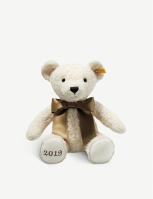 Steiff 113376 Cosy Year Bear 2019 with FREE Steiff Gift Box 