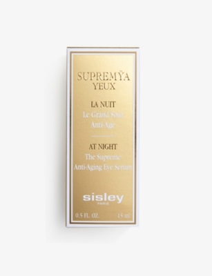 Shop Sisley Paris Sisley Supremÿa Yeux At Night The Supreme Anti-aging Eye Serum 15ml