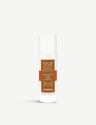 Shop Sisley Paris Sisley Summer Body Oil Spf15