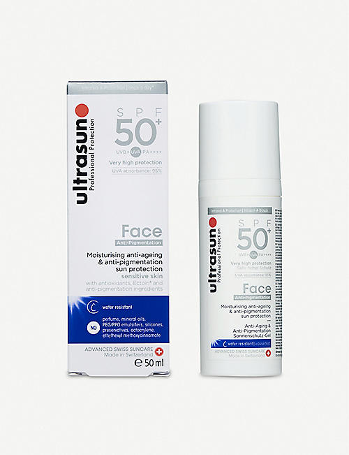 ULTRASUN：Face SPF50+ 保湿防晒霜 50 毫升