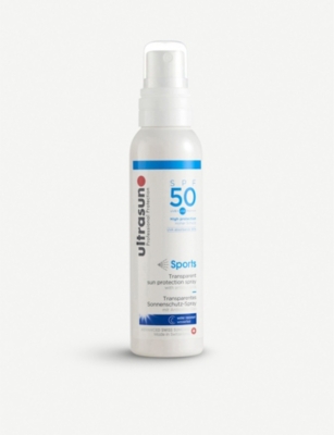 Shop Ultrasun Sports Spray Spf50