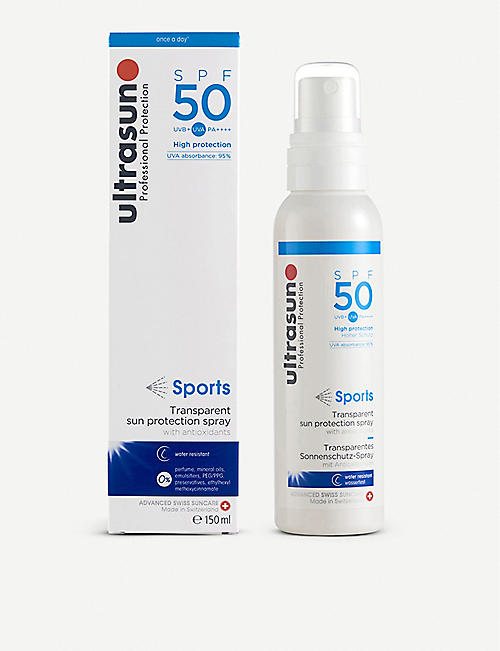 ULTRASUN: Sports Spray SPF50 150ml