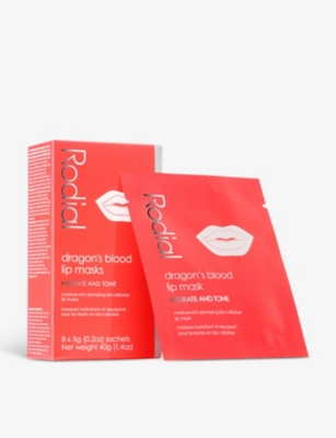 RODIAL Dragon's Blood set of eight lip masks