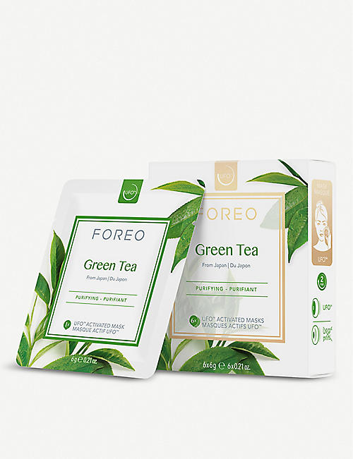 FOREO: UFO Smart Mask Treatment Green Tea pack of six