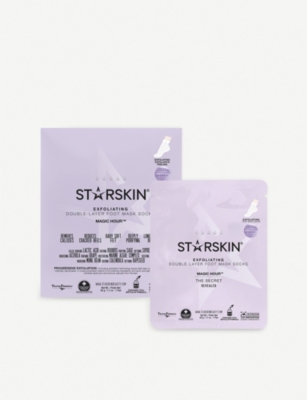 STARSKIN Magic Hour Exfoliating Foot Mask Socks