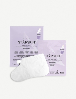STARSKIN Magic Hour Exfoliating Foot Mask Socks