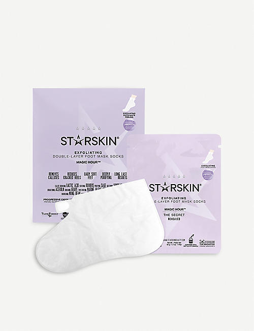 STARSKIN: Magic Hour Exfoliating Foot Mask Socks