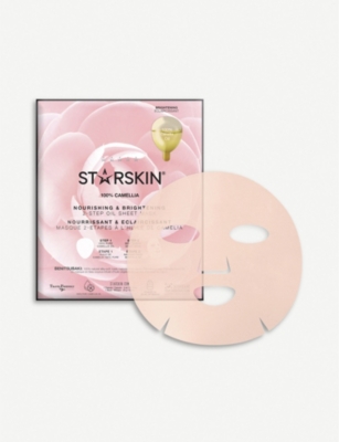 STARSKIN Nourishing & Brightening 2-step oil sheet mask