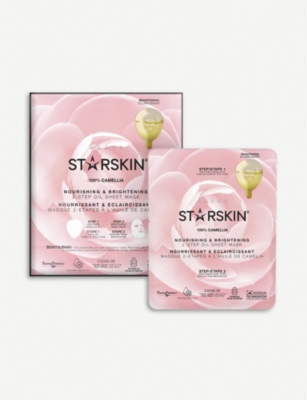 STARSKIN Nourishing & Brightening 2-step oil sheet mask