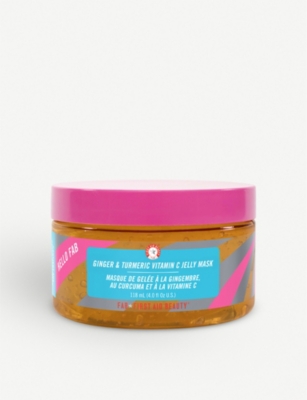 Turmeric and oats face mask