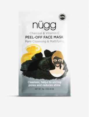 NUGG - Charcoal & Vitamin C Peel Off Face Mask 15g | Selfridges.com