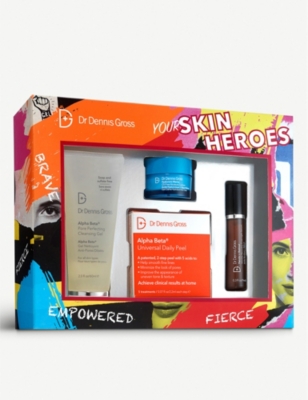 DR DENNIS GROSS SKINCARE Your Skin Heroes skincare kit