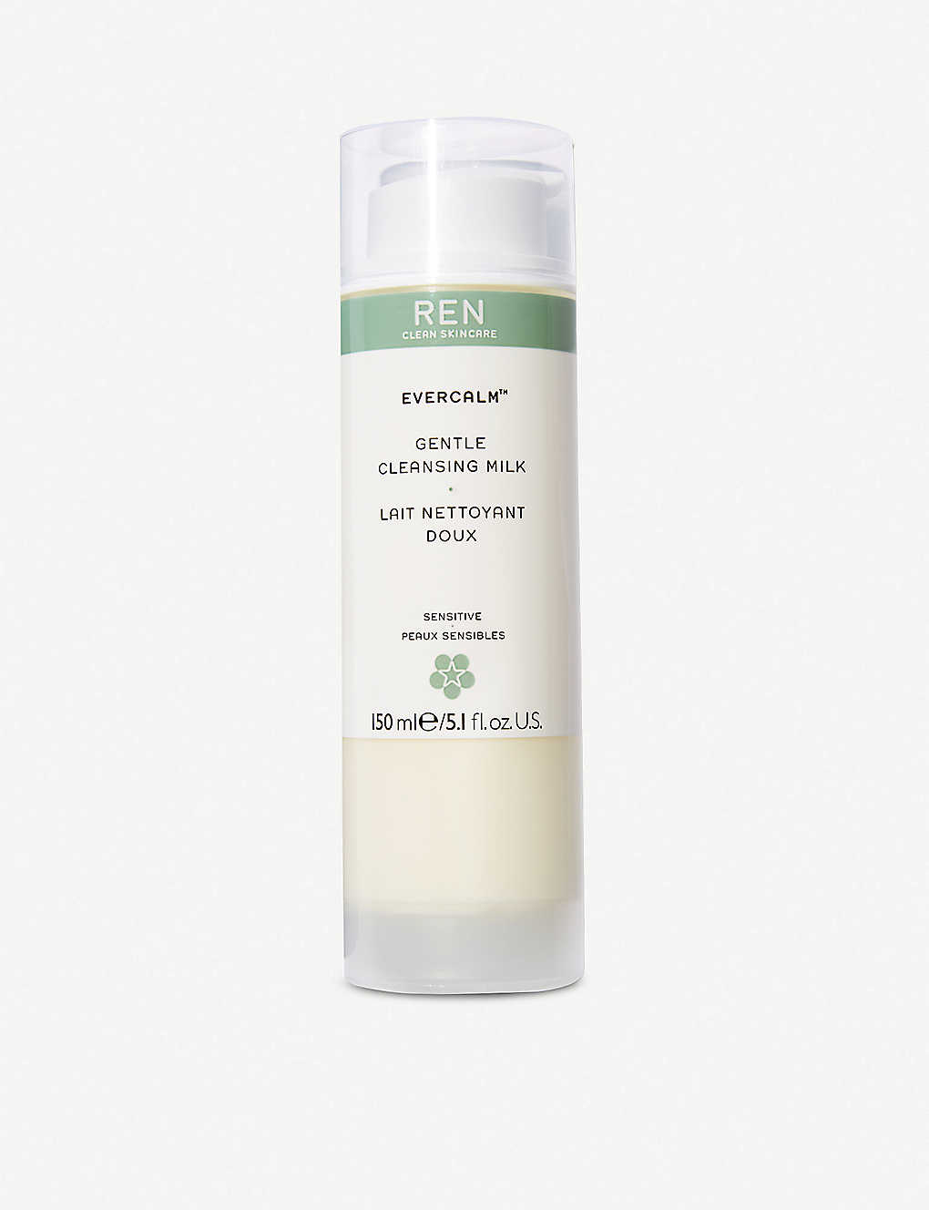 Ren Clean Skincare Evercalm Gentle Cleansing Gel 5.1 Fl Oz-no Color
