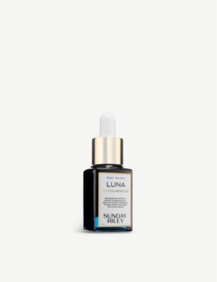 Sunday Riley Luna Sleeping Night Oil With Retinol & Blue Tansy 0.5 Fl Oz-clear