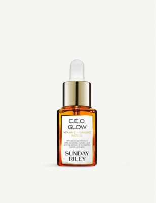 Shop Sunday Riley C.e.o Glow Vitamin C And Turmeric Face Oil