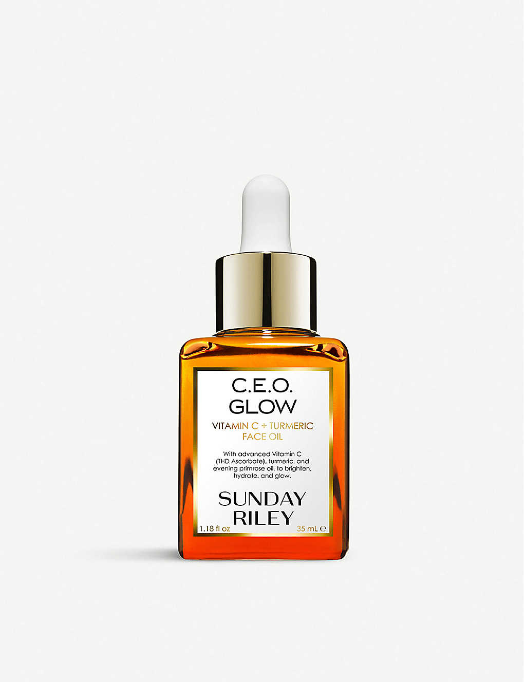 Shop Sunday Riley C.e.o Glow Vitamin C And Turmeric Face Oil