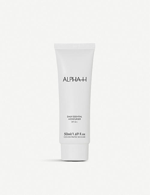 ALPHA-H: Daily Essential moisturiser SPF 50+ with vitamin E 50ml