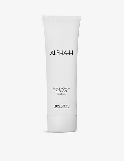 ALPHA-H: Triple Action Cleanser with thyme 185ml
