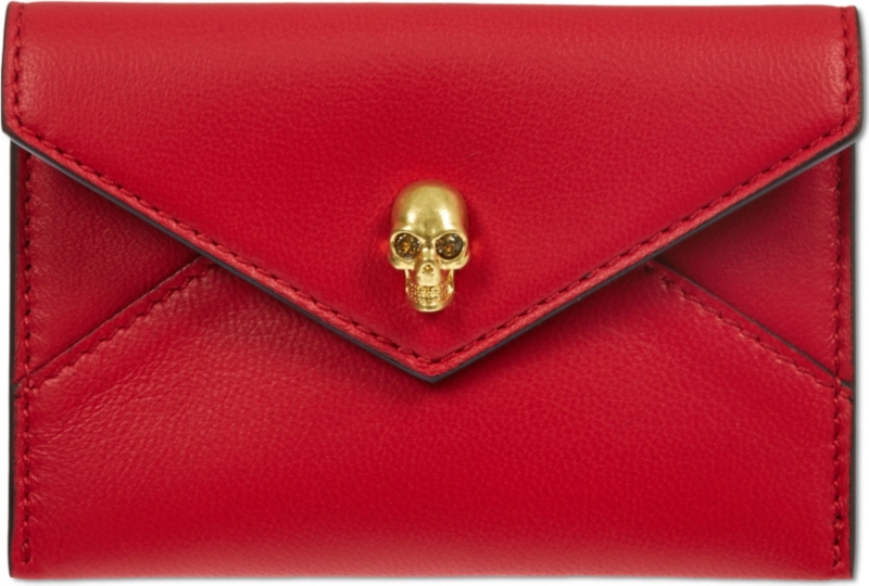 ALEXANDER MCQUEEN   Envelope card holder