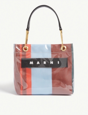 marni striped tote