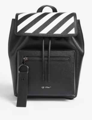 OFF-WHITE LEATHER BACKPACK