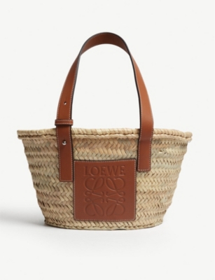 woven raffia bag