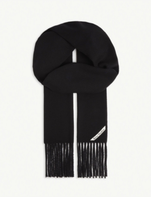 acne studios skinny scarf