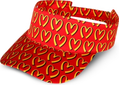 MOSCHINO M print visor