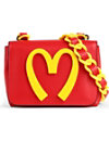 MOSCHINO Small leather shoulder bag