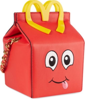 MOSCHINO Happy Meal leather chain bag