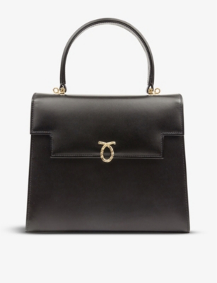 LAUNER: Traviata leather tote bag