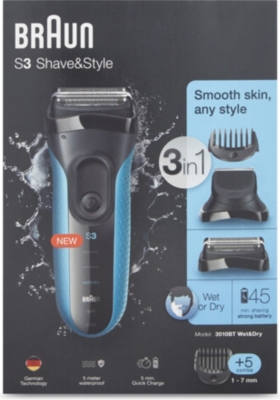 braun s3 shave style