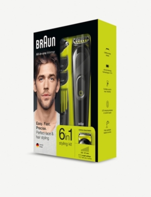 braun 6 in 1 multi grooming kit