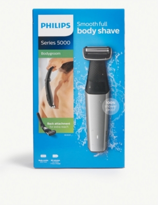 philips series 5000 showerproof body groomer with back attachment