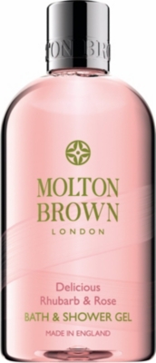 MOLTON BROWN Delicious rhubarb & rose body wash 300ml