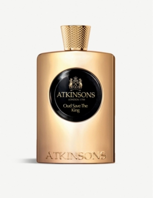 ATKINSONS Oud Save the King eau de parfum 100ml Selfridges