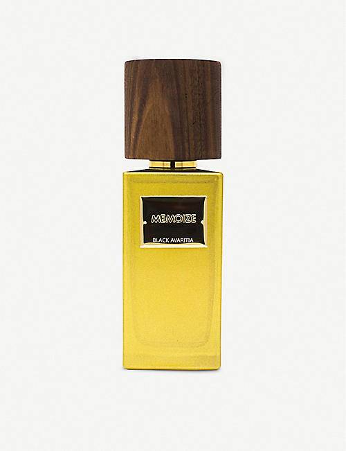 MEMOIZE LONDON: Black Avaritia eau de parfum Limited Edition 100ml