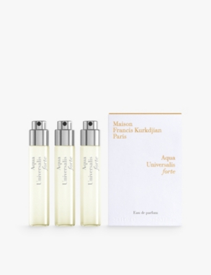 MAISON FRANCIS KURKDJIAN Aqua Universalis forte eau de parfum refills 3 x 11ml