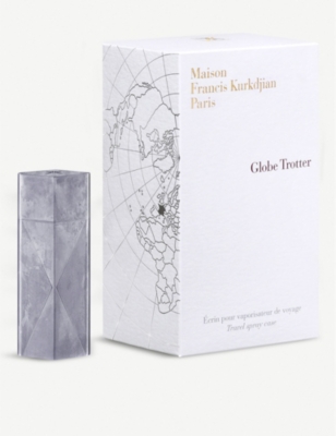 MAISON FRANCIS KURKDJIAN Globe Trotter luxury travel spray case - zinc edition
