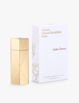 MAISON FRANCIS KURKDJIAN Globe Trotter luxury travel spray case - gold edition